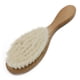 thumbnail image 5 of Cepillo de pelo de madera para bebés para recién nacidos Peine para el cabello de lana suave Ma MABOTO Cepillo de pelo, 5 of 7