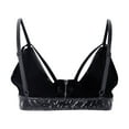 Chunleiiii Women's Sexy Bra Leather Bra Adjustable Bra Couple Home Sexy
