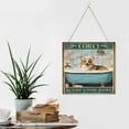 thumbnail image 6 of Corgi Wash Your Paws Square Hanging Wooden Sign 12x12 Inches Corgi Wooden Home Decor, Corgi Hanging Sign, Corgi Lover Gift Ideas, Corgi Moms, Corgi Lovers, Corgi Gifts, Corgi Accessories, 6 of 8