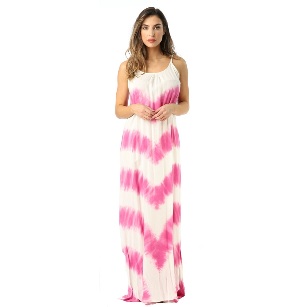 tie dye spaghetti strap dress