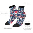 thumbnail image 6 of Pofeuu cool rock Skull Print 30cm Socks, Adult Running Hiking Socks for Youth and Adult, 6 of 7