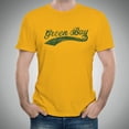 thumbnail image 4 of Green Bay City Baseball Script Basic Cotton T-Shirt - 2X-Large - Gold, 4 of 6
