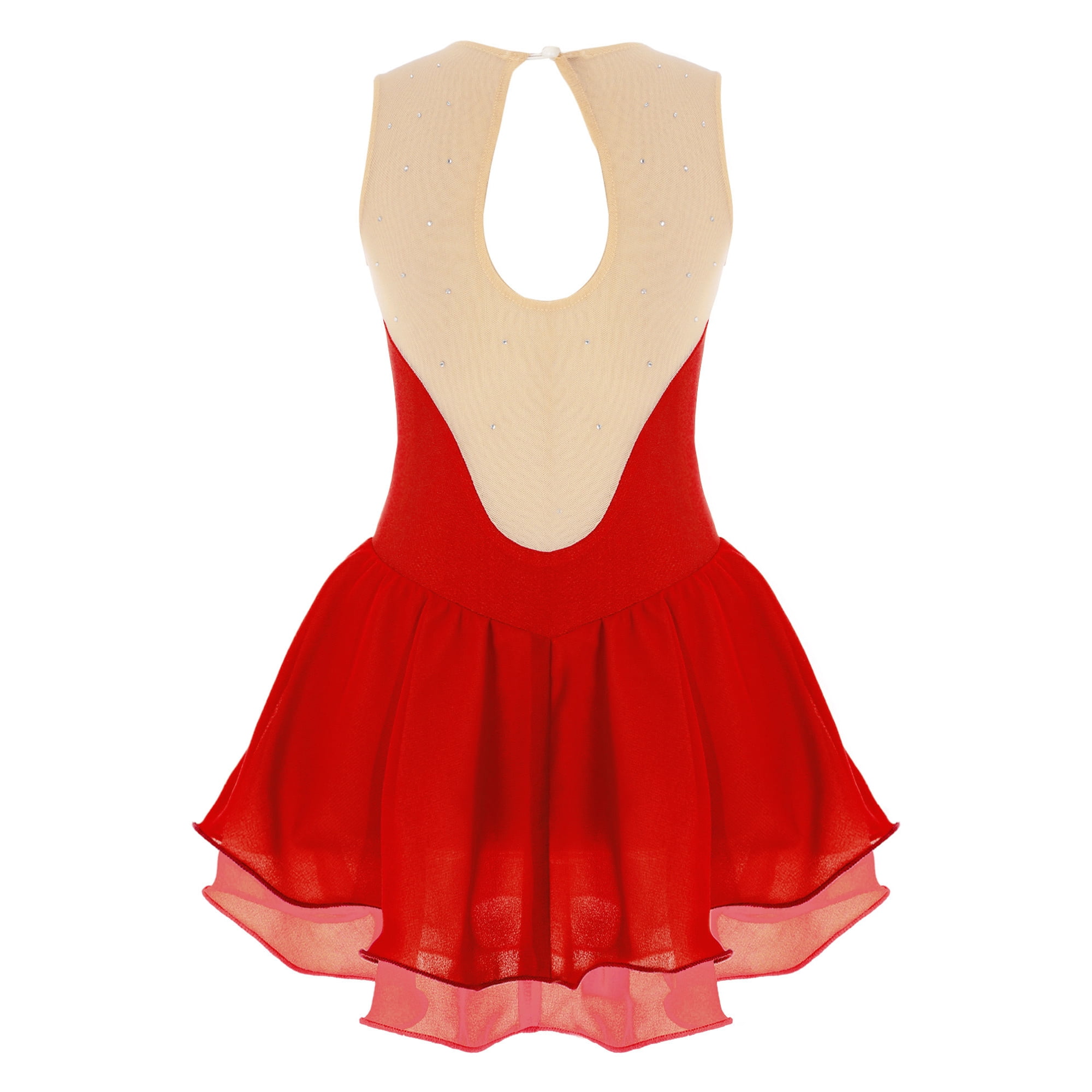 Robe Patinage Artistique ZEDDG Faite Main - Costume Danse Compétition Avec Cristaux Pour Filles Et Femmes Costume Danse Cristaux Robe Patinage Artistique ZEDDG Faite Main - Costume Danse Compétition Avec Cristaux Pour Filles Et Femmes Costume Danse Cristaux