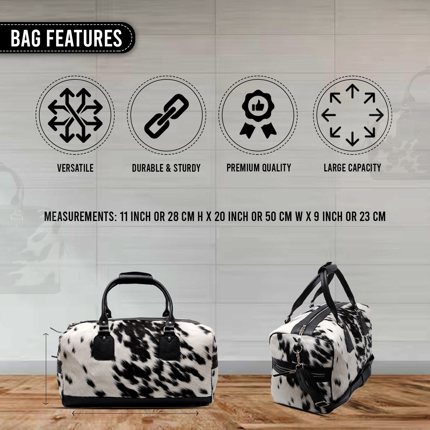 Weekend Holiday Bag Cowhide Large Leather Duffel Women Travel Men Sport Overnight Weekender Tricolour Leather Duffle Bag KDL-16