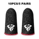 thumbnail image 5 of Fundas para dedos Injueey 10 piezas Rojo Tipo 2, 5 of 6
