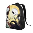 thumbnail image 2 of Goofa The Nightmare Before Christmas Pattern Large Capacity Backpack – Padded Laptop Compartment, Ergonomic Design for School, Work, Travel, and Outdoor Activities, 2 of 8