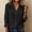 Black, variant on GZWYHT Gauze Long Sleeve Shirts For Women Spring Button Down Shirts Women Light Thin Summer Cotton Long Sleeve Women T Shirts Black L