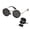 Silver, variant on Hand Made Nd-400 9 Gears Round Polarized Adjustable Dimming Men Sunglasses Women Filter Diving Fishing Black