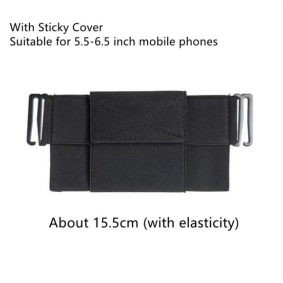 Agiferg Minimalist Clip-On Invisible Wallet Elastic Invisible Belt Waist Bag