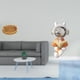 thumbnail image 2 of Cesta De Frutas Tejida Con Escultura De Astronauta, Cuenco Para Servir Bocadillos, Adorno Espacial, Estatua Decorativa, Plato De Pan Para Centro De Mesa De Escritorio, 2 of 8