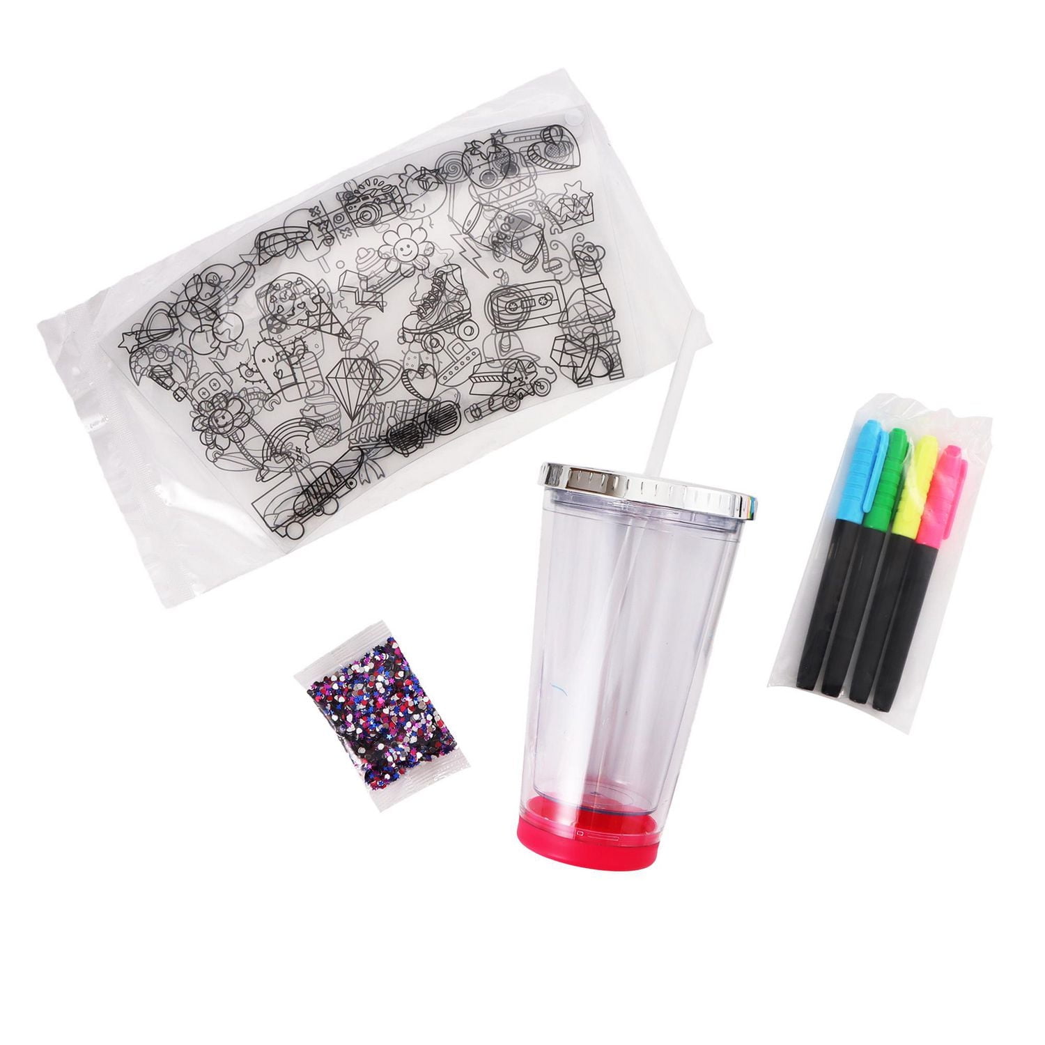 Hello Hobby! DIY CONFETTI TUMBLER