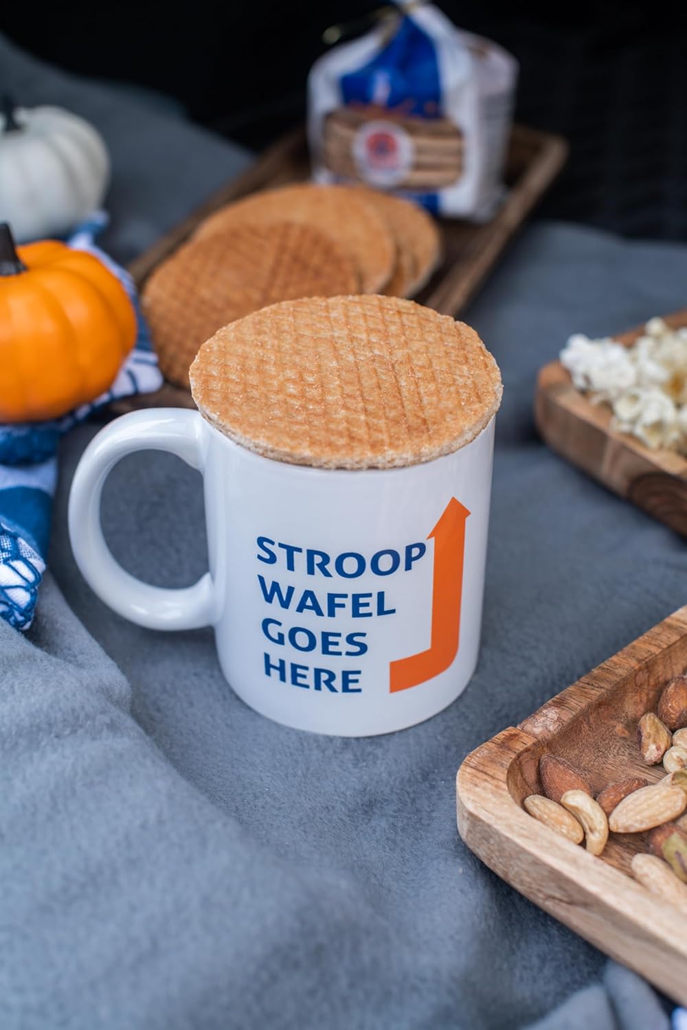 3Bros Wafels Dutch Caramel Stroopwafels, 20 packs| Original Recipe with Real Butter | Individually Wrapped