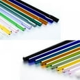thumbnail image 2 of 1pcs Pyrex Glass Straw Colored Straw High Borosilicate Glass Straw, 2 of 7