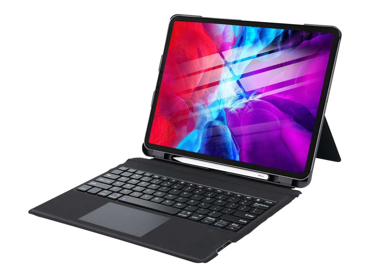 CODi Keyboard and folio case with trackpad Bluetooth black