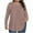 Womens Tops Brown, variant on Womens Plus Size Tops, Long Sleeve Shirts for Women Fall Lightweigth Casual Striped Printed Crewneck Dressy Blouses