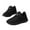 Black, variant on Xijirk Girls Sneakers Breathable Mesh Sports Shoes Lightweight Comfortable Walking Running Casual Outdoor Play Easy Fit Hook Loop Closure Age 5 12(Color:Black,Size:10-10.5 Years)