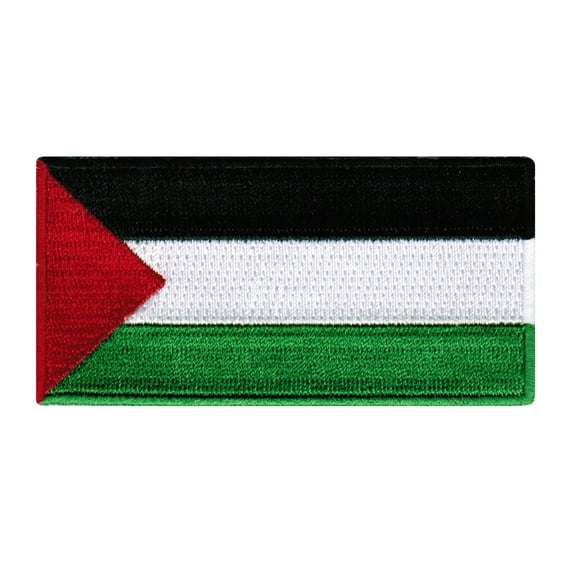 Palestine Flag Embroidered Iron-on Patch