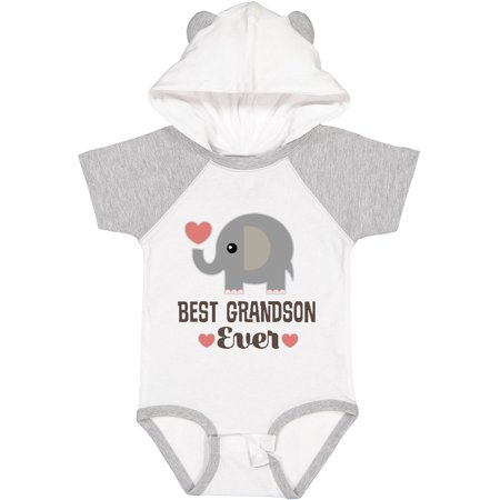 

Inktastic Best Grandson Ever Baby Boy Gift Baby Boy Bodysuit