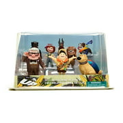 Disney Store Up Pixar Movie Deluxe Figurine 9 Piece Playset - Includes Carl, Ellie, Russell, Alpha, Beta, Gamma, Dug, and Kevin
