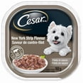 thumbnail image 1 of Cesar Filets en Sauce Saveur New York Strip Nourriture Humide Douce pour Chien, 100 g, 1 of 4