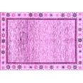 thumbnail image 1 of Ahgly Company Indoor Rectangle Abstract Purple Modern Area Rugs, 4' x 6', 1 of 4