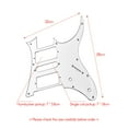 thumbnail image 2 of Amdohai HSH Electric Guitar Pickguard PVC Pick Guard Scratch for, 2 of 8