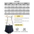 thumbnail image 4 of Sveltors Women Tummy Control Butt Lifter Panties Shorts Lace Casual Mid Rise Body Shaper Seamless Shapewear, 4 of 7