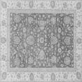 thumbnail image 1 of Ahgly Company Indoor Square Oriental Gray Traditional Area Rugs, 6' Square, 1 of 4