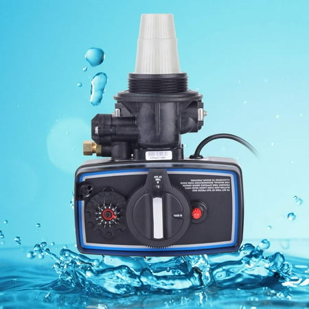 

FETCOI Time Clock Control Valve 110V for Water Filter Softener Resin Tank 9 -11 Dia