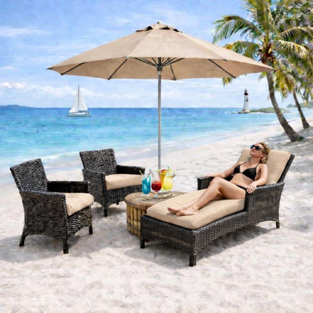Wicker Chair Cushions Bench Cushion for Outdoor Furniture Patio Furniture Set Bay Window Seat