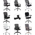 thumbnail image 2 of xinxixnxx Chair Armrest Cushions Memory Sponge Chair Arm Pad Cushions Multipurpose Adjustable Gaming Chair Armrest Covers, 2 of 6