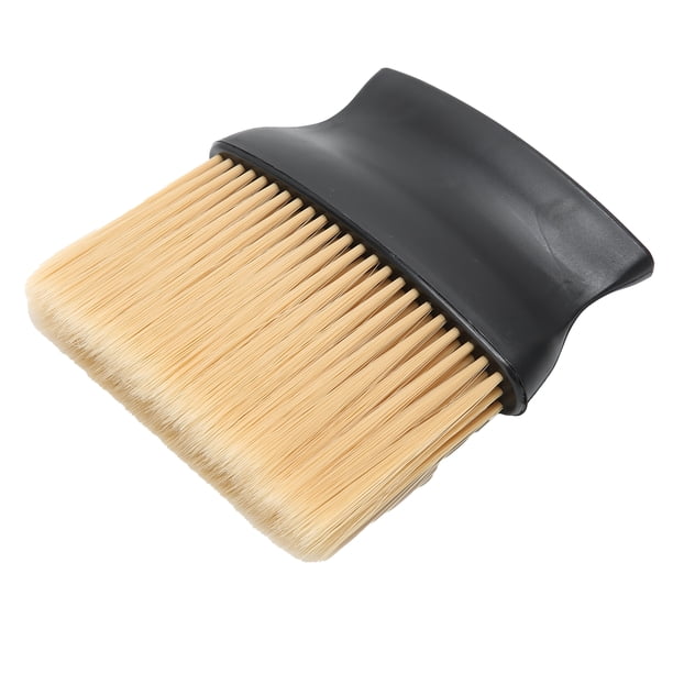 Barber Brush Ceak Duster, Choque Profesional Cepille De Cuello Barber Barber Circuter Con Cerdas De Nylon Suaves Con Base Vertical Estable Para Barberos Y Preparación Personal