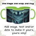 thumbnail image 3 of Custom Mug with One Wrap Picture or Text, Personalized Mug, Microwave & Dishwasher Safe Ceramic Mug, 11oz, 3 of 7
