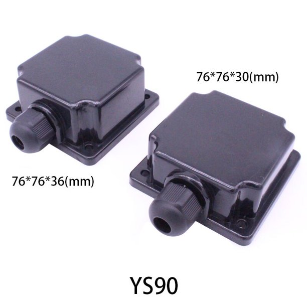 2pcsYS7190Waterproof Electrical Junction Box For Motor fan Motor junction box cover singlephase
