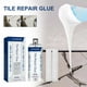 thumbnail image 1 of Xihbxyly La Mejor Oferta Ceramic Reparación Special Adhesivo Grietas Lavabo Roto Fregadero Azulejo Del Inodoro Taponamiento de Baches Potente Agente Reparador Cuenta Blanca 100 Ml, 1 of 7