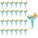 thumbnail image 1 of Vasos de acrílico desechables para margaritas, 25 piezas, vasos de plástico para champán, vasos de champán de 5 oz, vasos transparentes para mimosa, vasos de cóctel reutilizables para bodas, Navidad, 1 of 5