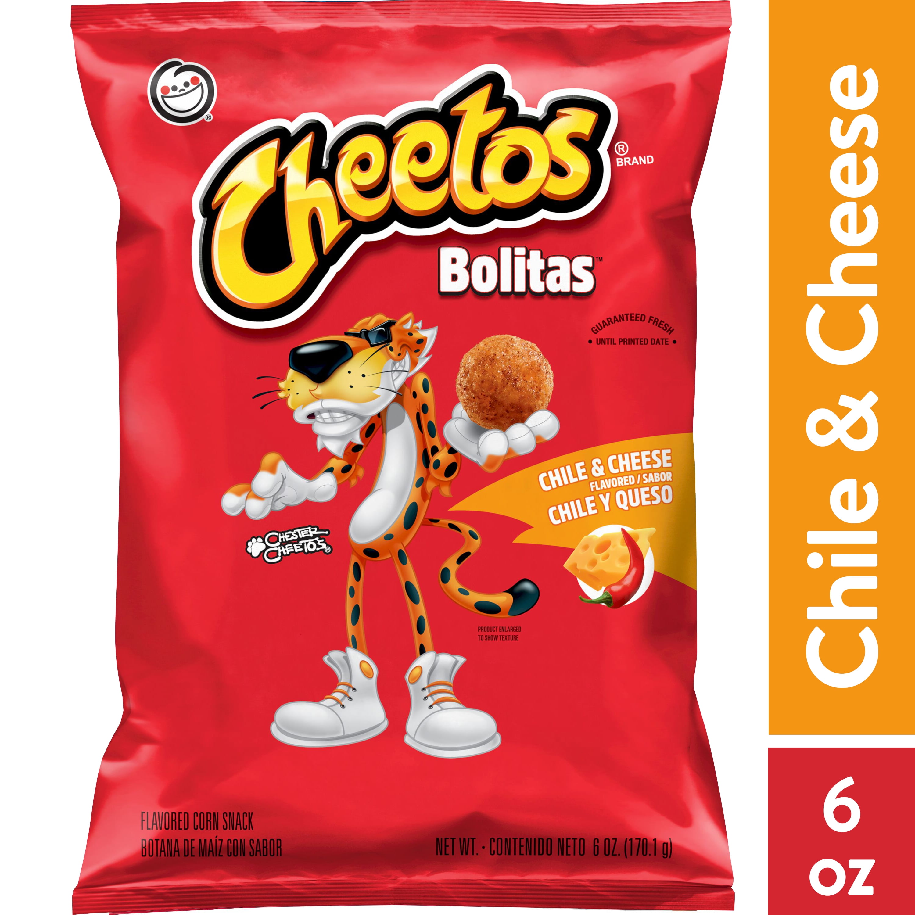 Cheetos Bolitas Chile And Cheese 6 Oz Bag