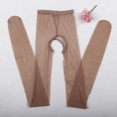 thumbnail image 3 of Fortune Collants Ouverts en Maille Transparente pour Femmes, Taille Unique, 3 of 4