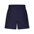 thumbnail image 4 of Plebaso Womens Sweat Shorts High Waist Drawstring Lounge Shorts with Pockets Summer Casual Workout Shorts, 4 of 7