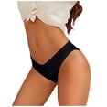 thumbnail image 4 of Gyujnb Women Elegent Bikini Lace Low Waist Seamless Underwear Panties Comfortable Briefs Panties,A, 4 of 9