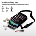 thumbnail image 6 of HELLHERO Camouflage American Flag Design 2 Layers Small Crossbody Purse for Outdoor Travel, 6 of 6