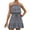 Black, variant on IROINNID Women's Sleeveless A-Line Dress Off-The-Shoulder Summer Casual Dress Button Dress Strapless Print Dress
