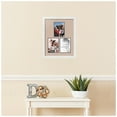 thumbnail image 2 of ArtToFrames Collage Photo Picture Frame with 3 - 5x7" Openings, Framed in White with Grey Beige and Black Mats (CDM-3966-1666), 2 of 8