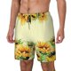 thumbnail image 1 of Fotbe Sunflowers On A Yellow Background Traje de Baño para Hombre – Shorts de Natación de Secado Rápido con Forro y Bolsillos-XX-Large, 1 of 6