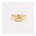 thumbnail image 2 of Nugget Oval Men's Adult Ring 10K Yellow Gold, 2.00 Gr - GOLDUM NYC, 2 of 4