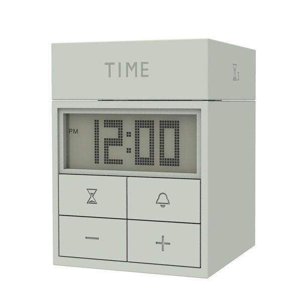 Moyic Reloj temporizador Digital, reloj despertador cuadrado, reloj de arena eléctrico, recordatorio de cocina con perilla de cuenta atrás, gestión Utensilios de cocina No.2 Moyic HA027112-02