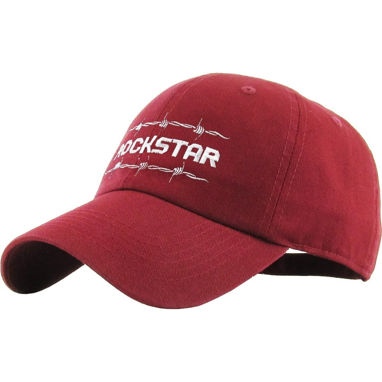 Rockstar Dad Hat Cotton Adjustable Baseball Cap