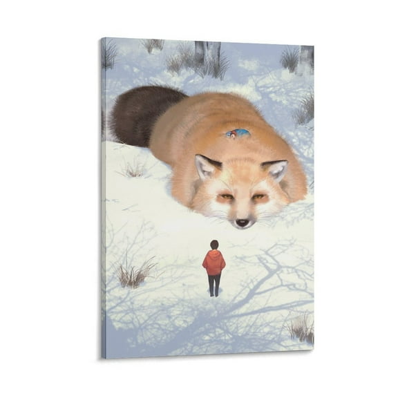 Monokubo Supernatural Animal Art from The Artist Poster Cool Artworks Painting Wall Art Canvas Prints Hanging Picture Home Decor Posters Gift 24x36inch(60x90cm)