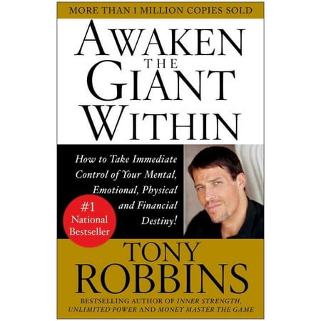 Awaken the Giant Within, Anthony Robbins Paperback ...