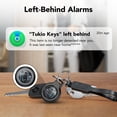 thumbnail image 3 of Bluetooth Tracker, Smart Air Tracker Tags-4 Pack, Key Finder and Item Locator Works with Apple Find My (iOS Only), with Protective Case/Key Ring/Lanyard, Tracker Tag for Keys/Luggage/Wallet, etc., 3 of 10